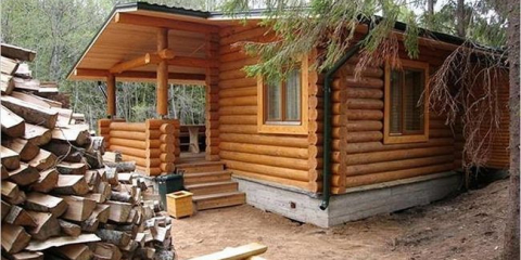 Баня на обекта - от какво е по-добре да се строи